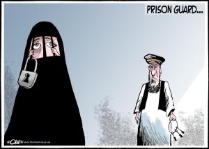 muslim-veil-cartoon-by-olle-johansson